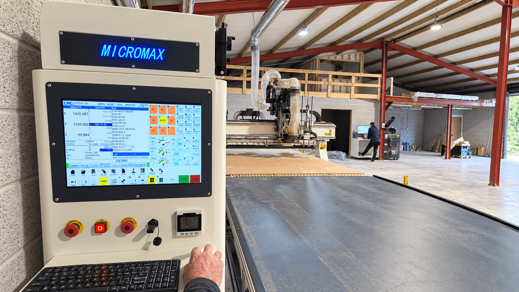 Furniture production machinery for UK manufacturers Furniture production machinery supplied by Micromax