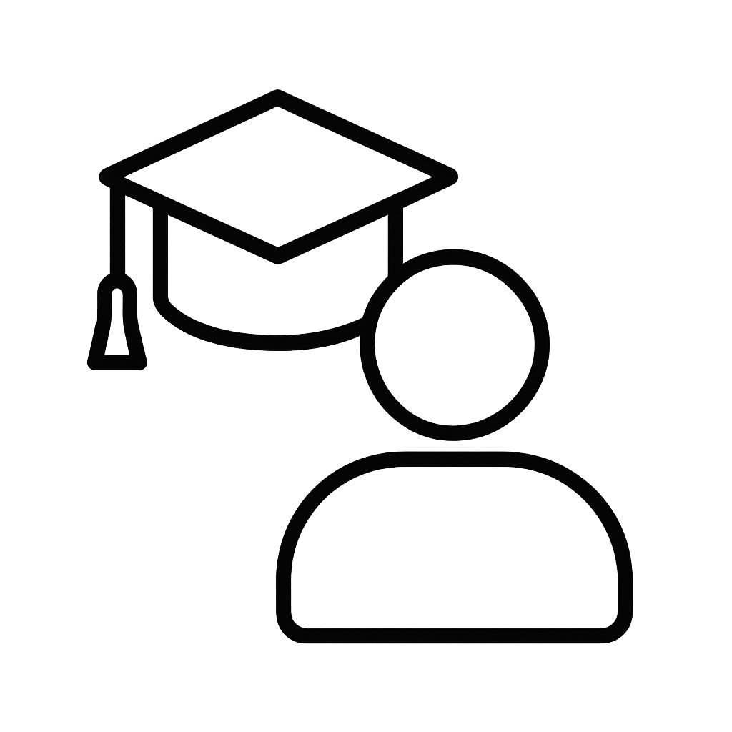 CNC training and operator education icon representing professional after-sales support